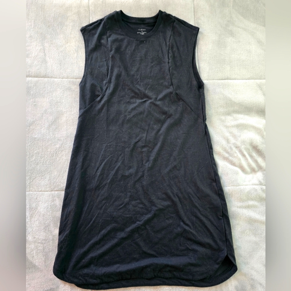 VARLEY Women's Black NAPLES Sleeveless Dress
